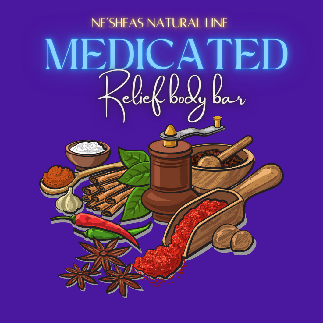 Medicated Relief Body Bar