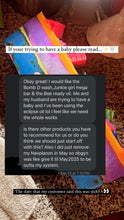 Load image into Gallery viewer, “Junkie Girl” Sample/Mega Bar + Wash
