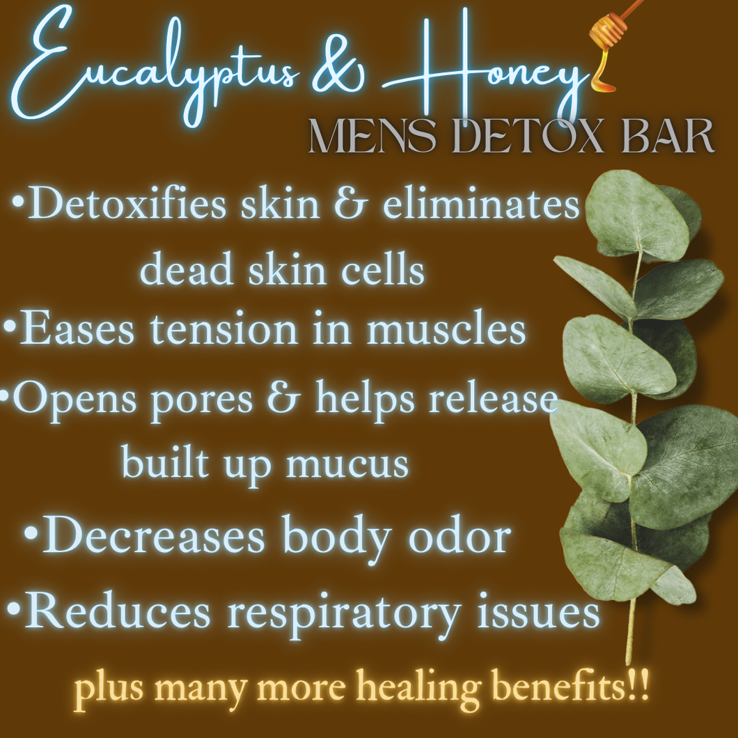 Eucalyptus & Honey Men's Detox Bar