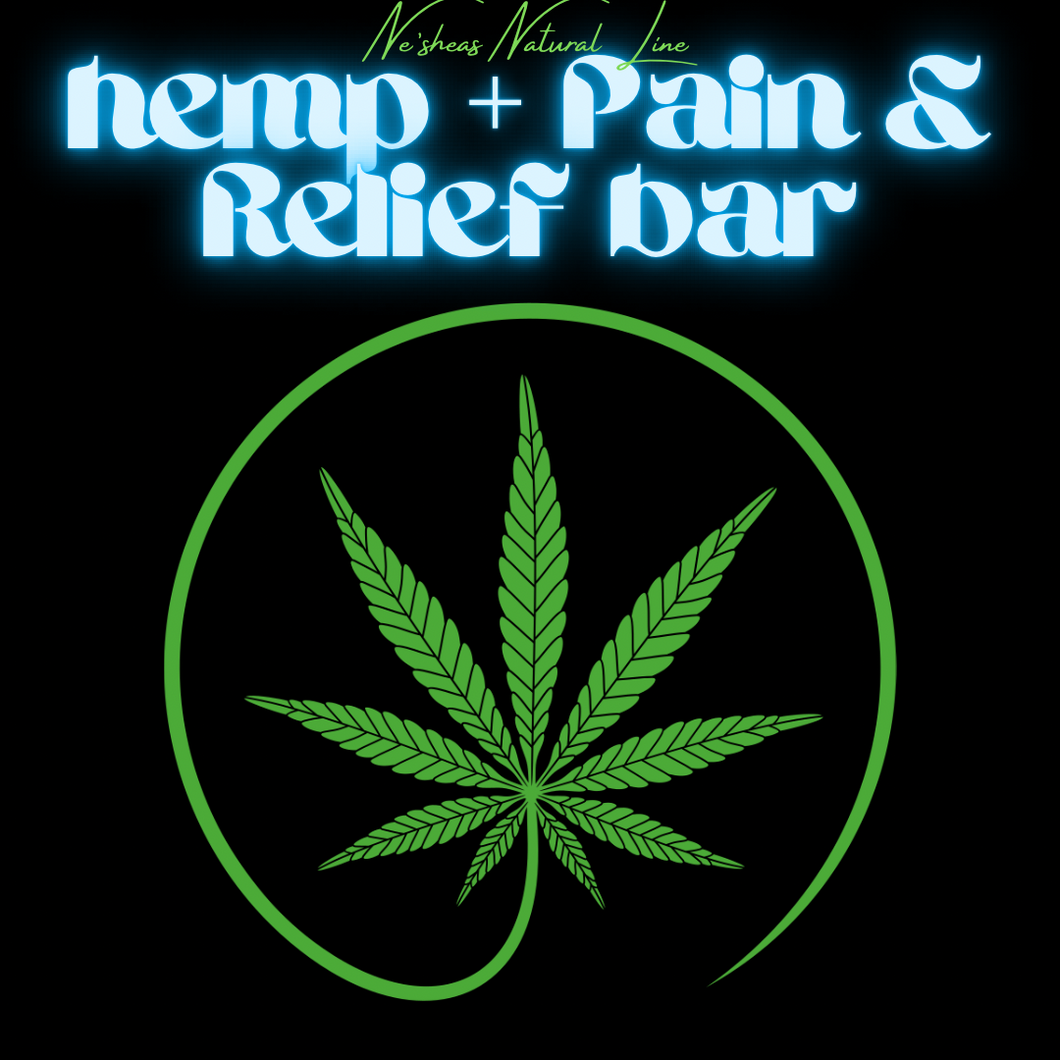 Hemp + Pain & Relief Bar