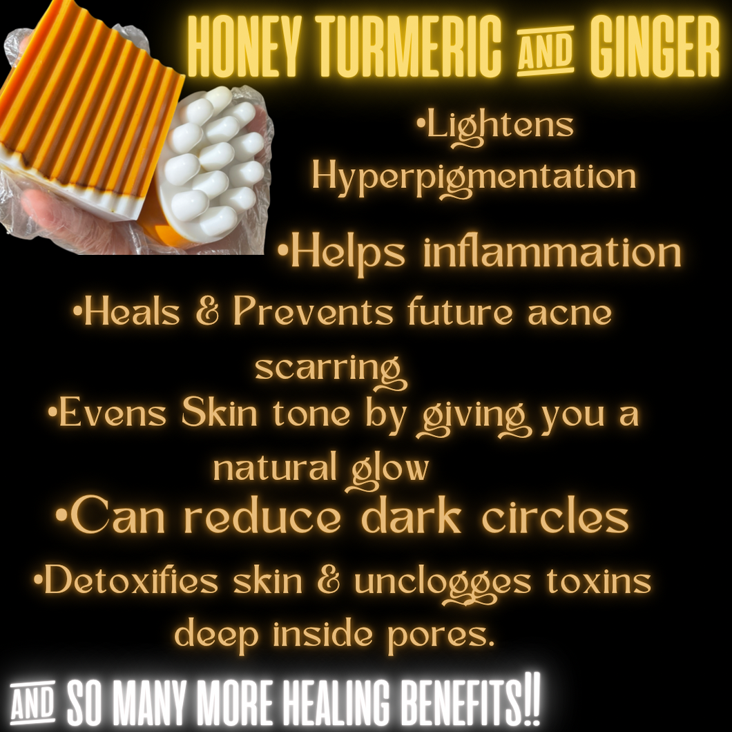 Honey Turmeric & Ginger Bar