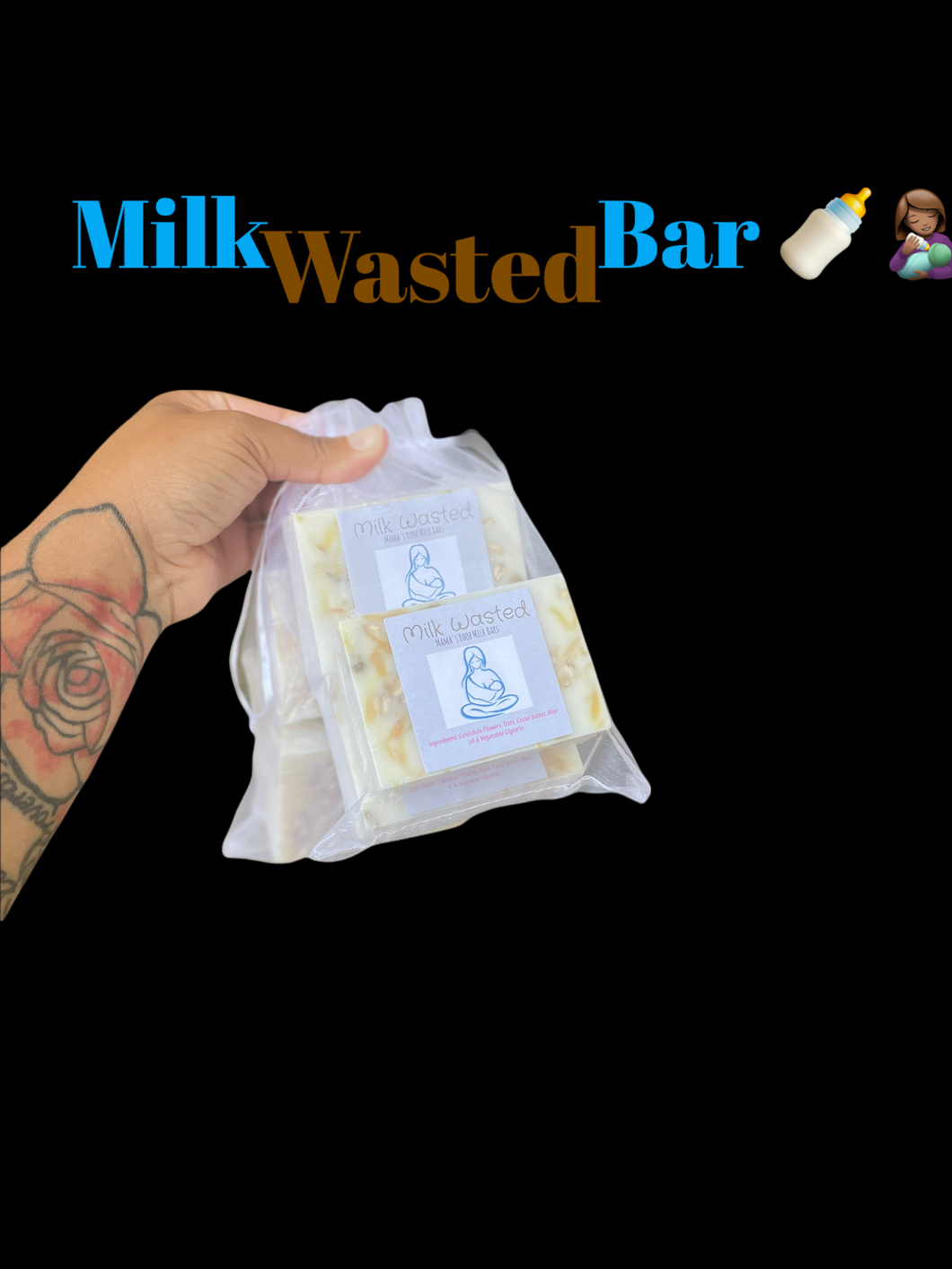 “Milk Wasted Breast Milk Bars” (Alternative)