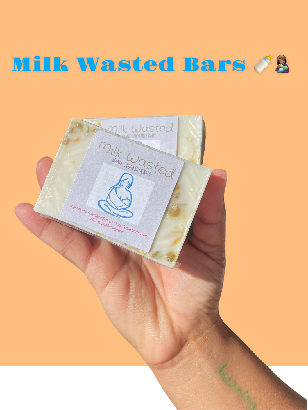 “Milk Wasted Breast Milk Bars” *READ DESCRIPTION*