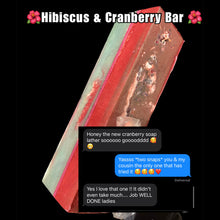 Load image into Gallery viewer, Hibiscus &amp; Cranberry Bar
